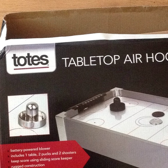 Totes tabletop air hockey game new!!! - Picture 2 of 5